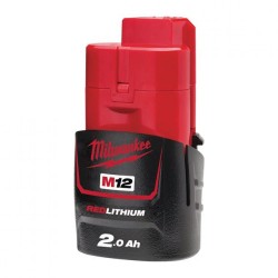 Acumulator Milwaukee M12 B2, 2 A, 12 V