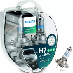 Set 2 Becuri auto Philips H7 X-tremeVision Pro 150, 12V, 55W