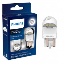 Set 2 leduri auto Philips W21/5W LED X-treme Ultinon LED...