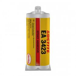 Adeziv epoxidic ideal pentru metale Loctite 3423 A+B, 50 ml