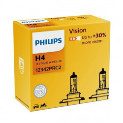 Set 2 Becuri auto Philips H4 Vision, 55 / 60 W, 12 V