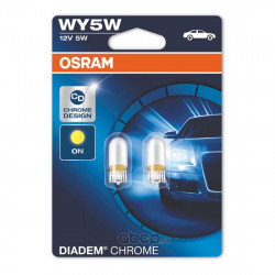 Becuri auto Osram WY5W Diadem Chrome, 12V, 5W