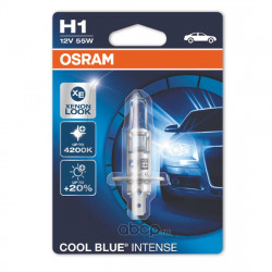 Bec auto Osram H1 Cool Blue Intense, 12V, 55W