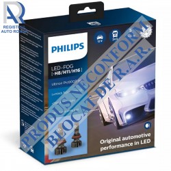 Leduri auto Philips H8/H11/H16 Ultinon Pro9000, 5800 K,...