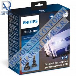 Becuri LED HIR2 Philips Ultinon Pro9000, 5800 K, 12 / 24...
